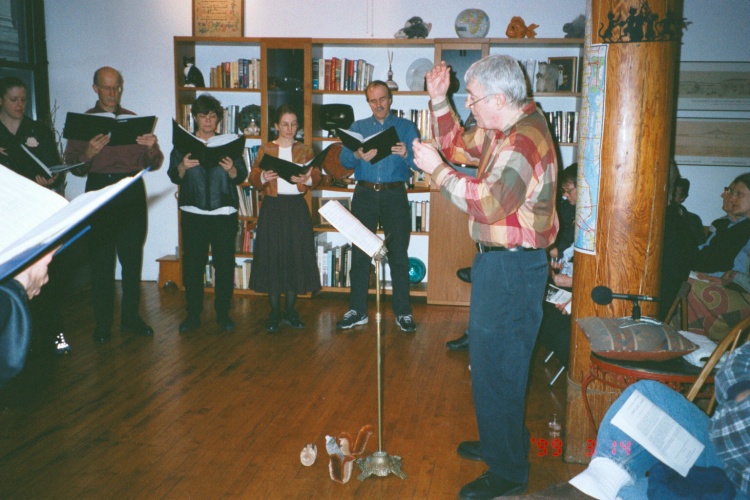 Concert given in John's loft