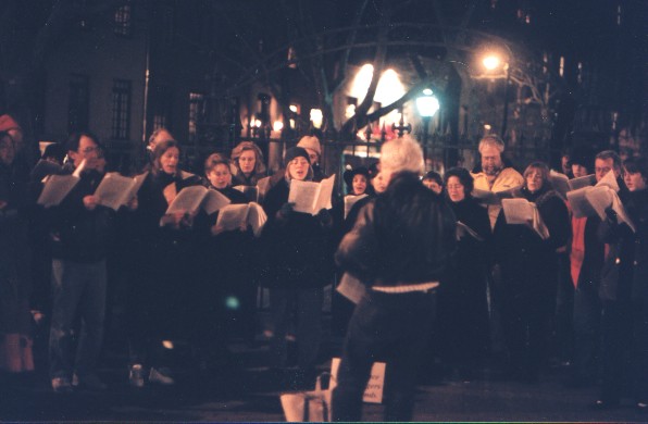 RSS and friends' annual caroling event